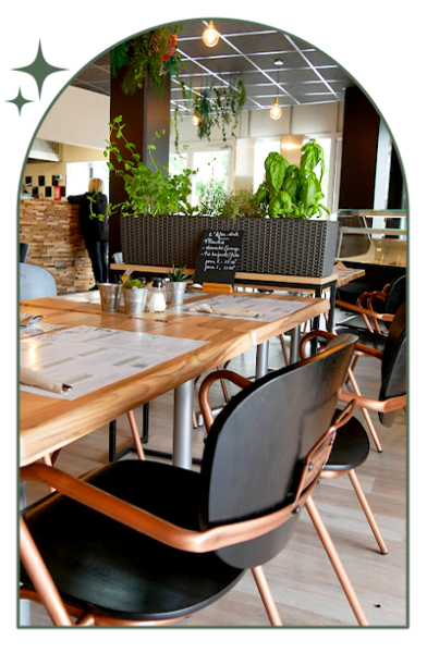 Le restaurant - Hortus Café - Bezannes - restaurant sympa BEZANNES