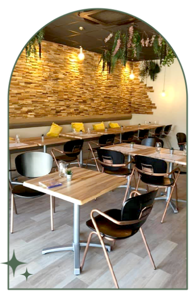 Le restaurant - Hortus Café - Bezannes - top restaurant BEZANNES